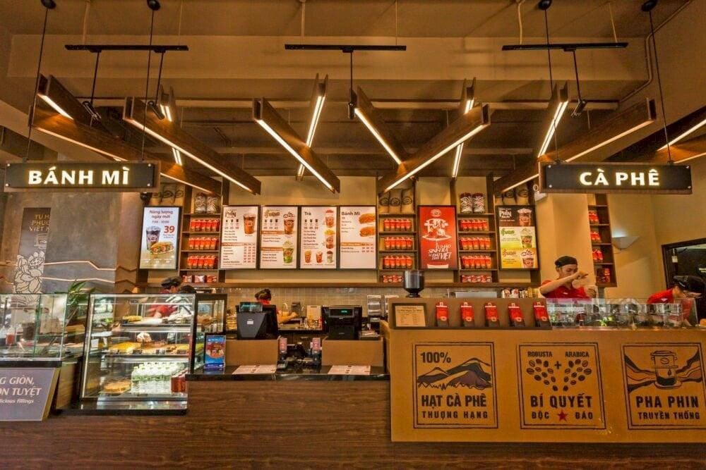 Highlands Coffee is a popular Vietnamese coffee chain